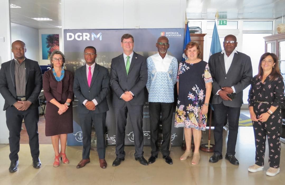  A DGRM recebe delegação do Instituto Marítimo e Portuário de São Tomé e Príncipe 